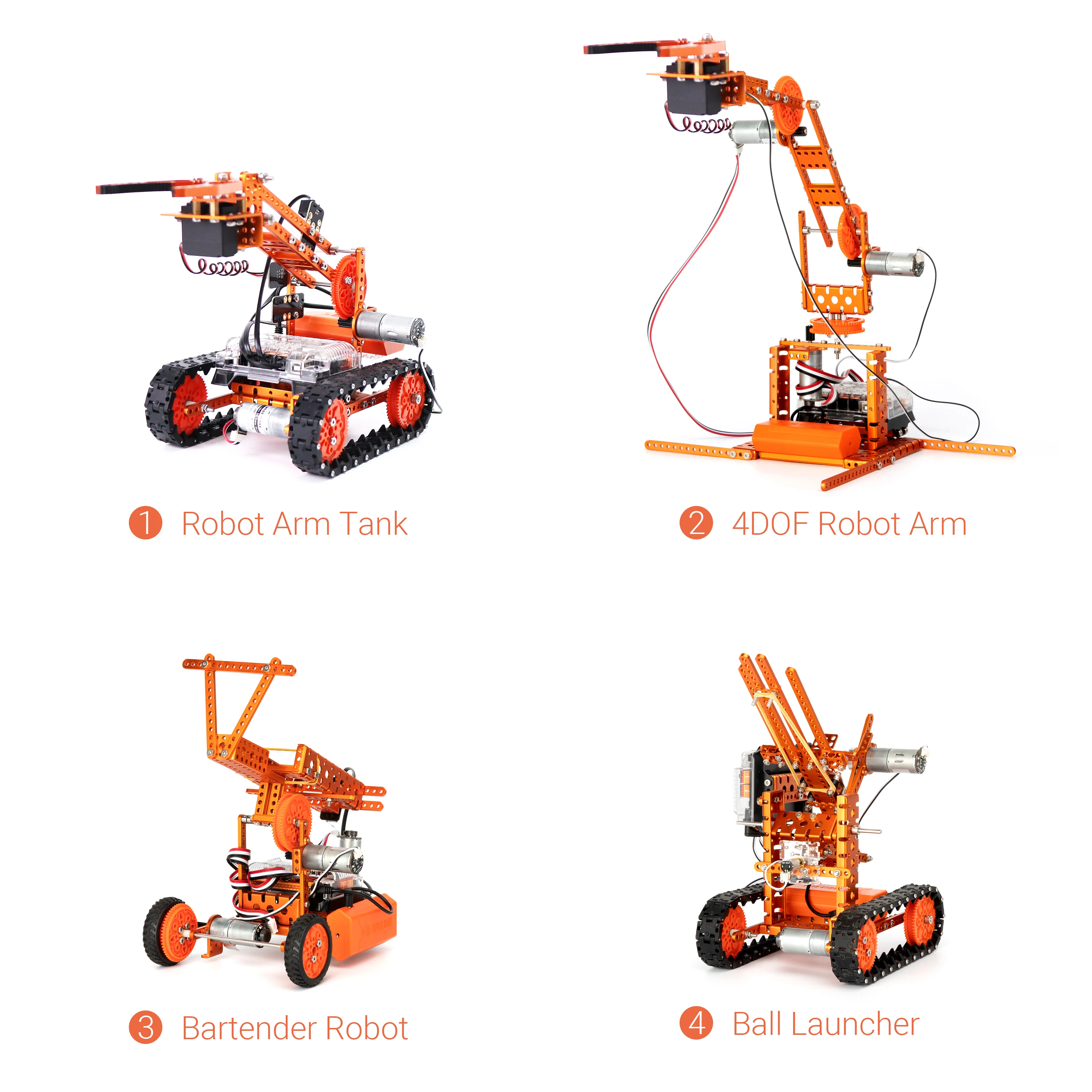 RobotStorm 12 1 STEAM Robot Arm Gripper Kit Education & Maker Boards Product Robotic Programming Toy with APP Control