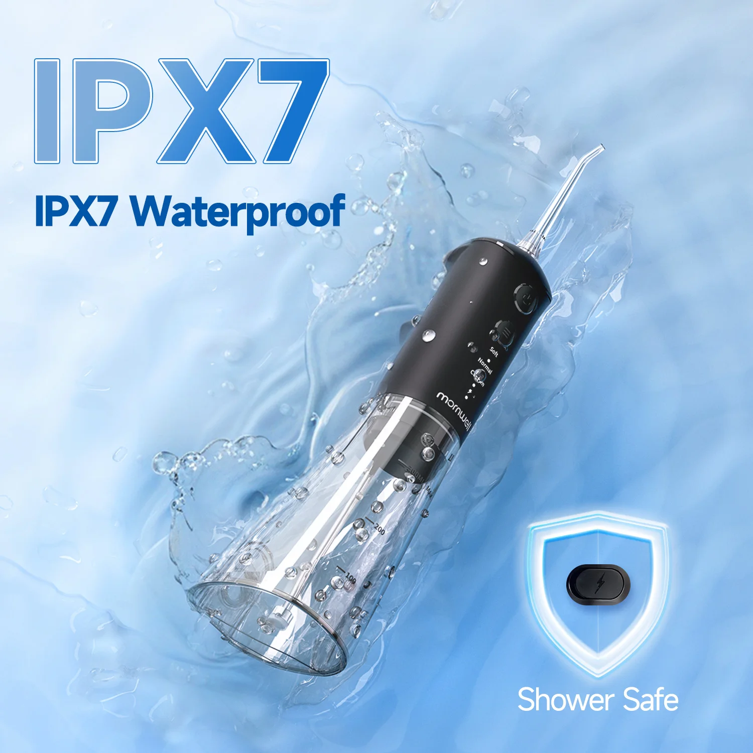 Water Flosser and Electric Toothbrush Combo,2-1 Oral Clean Kit, 3-Speed Sonic Electric Toothbrush IPX7 Portable Water Flosser