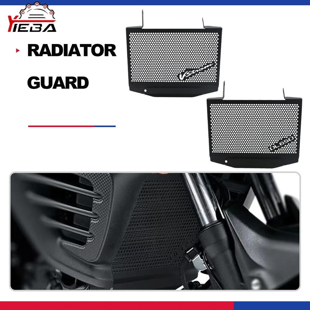 

For Suzuki V-STROM 650 Vstrom/DL 650 ABS DL650 2012-2023 Motorcycle Radiator Cover Grille Protector Guard v strom 2022 2021 2020