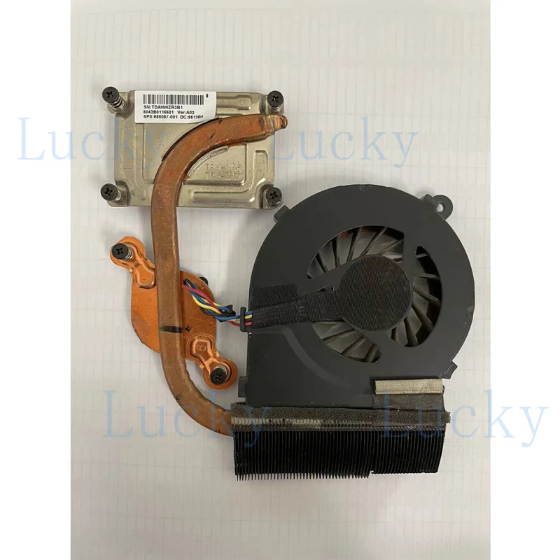 f   For HP 1000 2000 CQ45 Cooling Fan Heatsink 685087-001