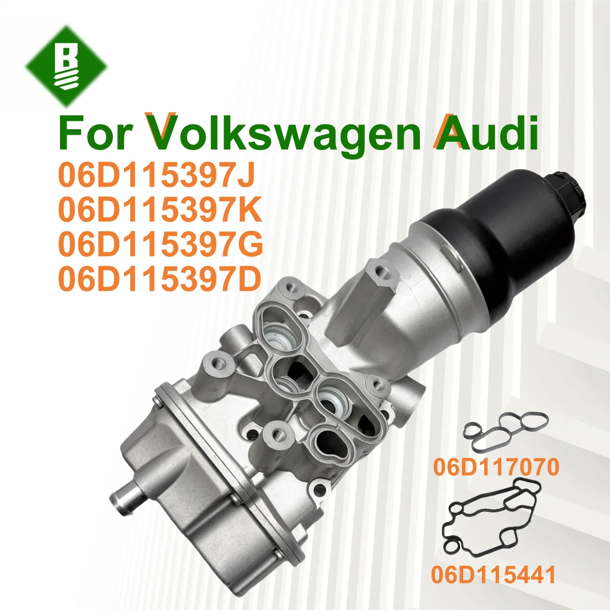 06D115397J: Filtro de aceite de alta eficiencia para vehículos Volkswagen y Audi – Evaluación completa y recomendación técnica