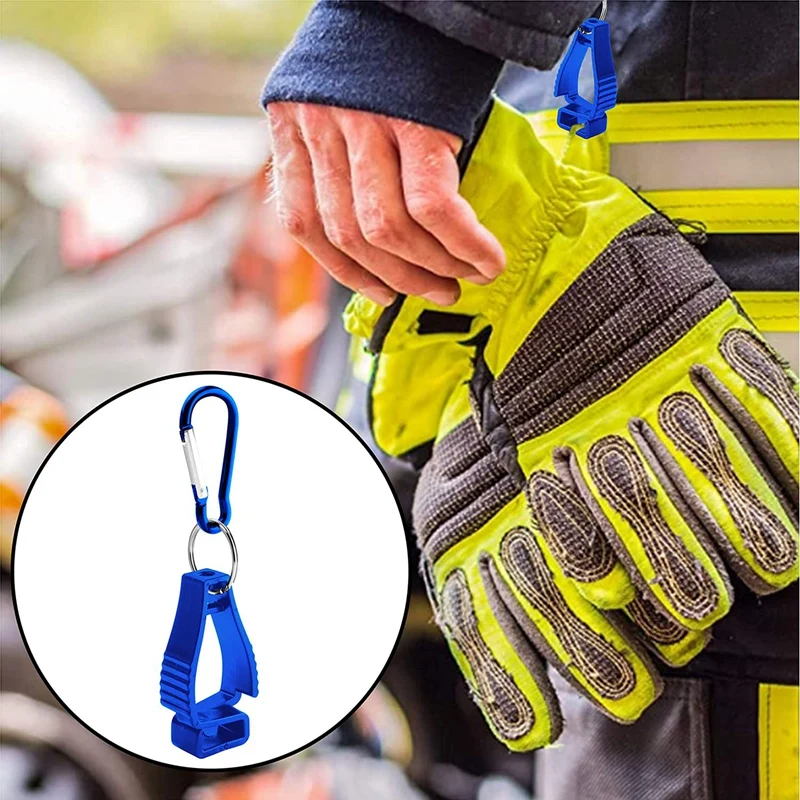 Glove Clips For Work Glove Holders Glove Belt Clip With Metal Carabiners For Construction Worker Guard Labor