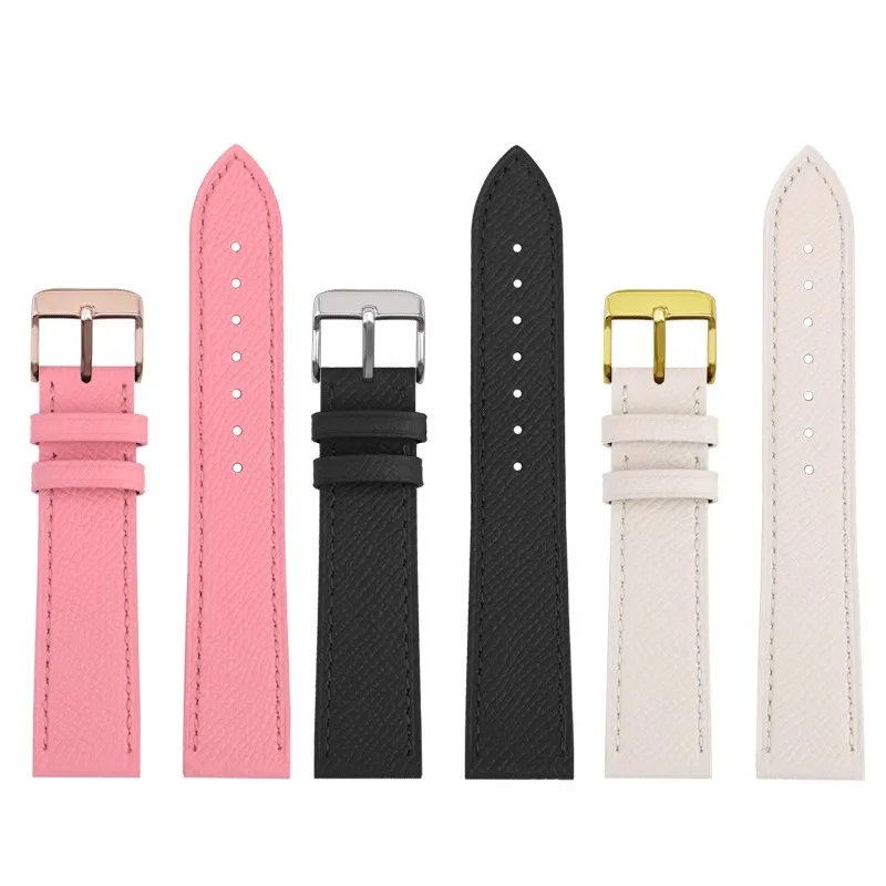 16mm 18mm 20mm Leather Watch Strap for Cartier Tank London Solo Key Must Women Men Cowhide Quick Release Band Watch Accessories