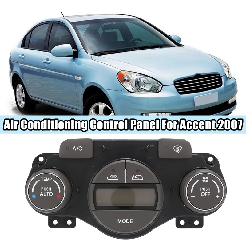 Panel de Control de aire acondicionado para HYUNDAI Accent 2007, interruptor de Motor, ventilador de calentador de CA, 972501E201