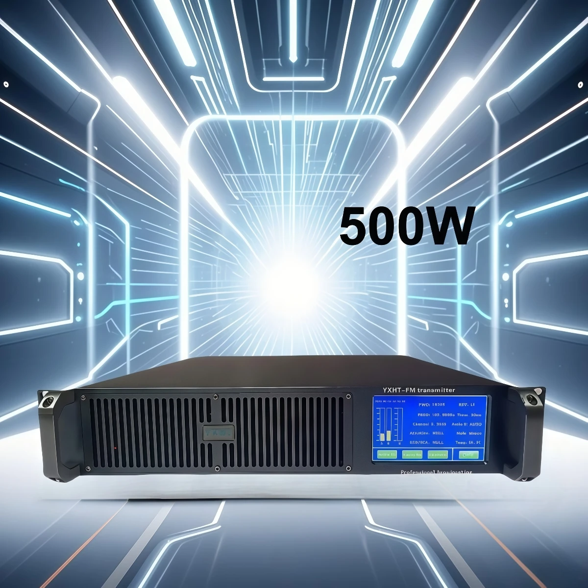 

500W FM Broadcast Transmitter – High-Power Equipment for Radio Stations & Communities