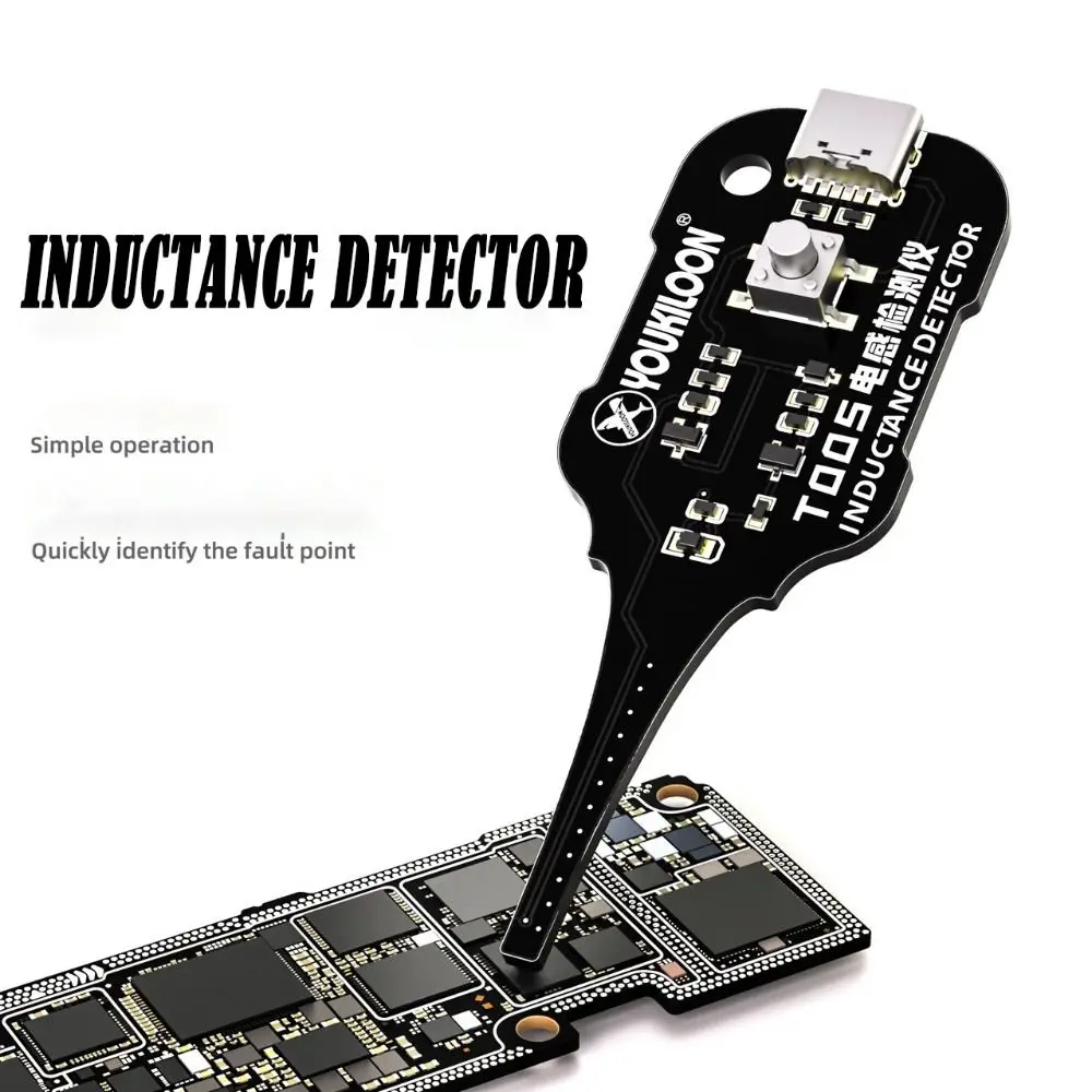 New Quick Fault Check Inductance Tester Professional Accurate Inductor Detector Tool Motherboard Coil Tester for PC&Phone Repair