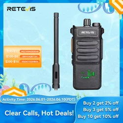 Retevis RT86 Walkie Talkie Radio bidireccional profesional Walkie Talkie de largo alcance Radio de comunicación para negocios al aire libre