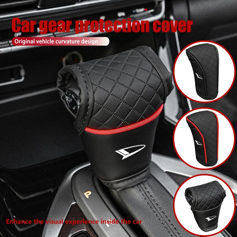 Funda Protectora de Cuero para Palanca de Cambios y Freno de Mano para Daihatsu Terios, Sirion, Mira, Materia, Terios YRV, Feroza
