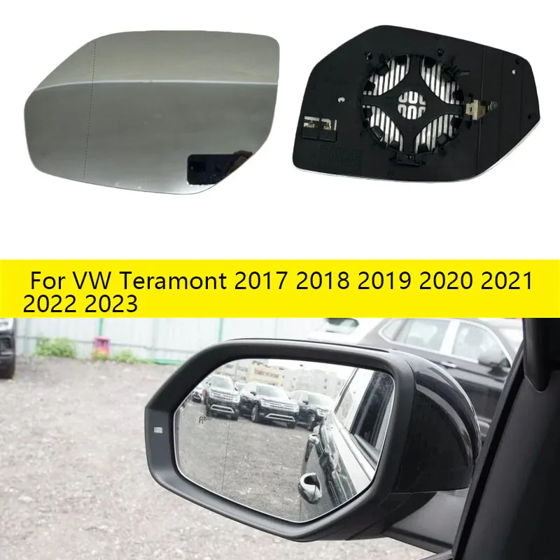 

Автоматическое левое или правое боковое стекло с подогревом заднего зеркала для слепых зон для VW Teramont 2017 2018 2019 2020 2021 2022 2023