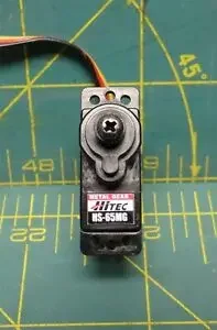 Original Hitec HS-65MG Micro Metal Gear Servo 1.8kg /0.14sec /12g for Futaba JR Trex 450 RC Heli Helicopter Airplane Fixwing