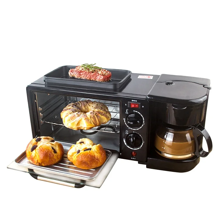 Factory Offer  Customized Electric  3-in-1 Breakfast Maker