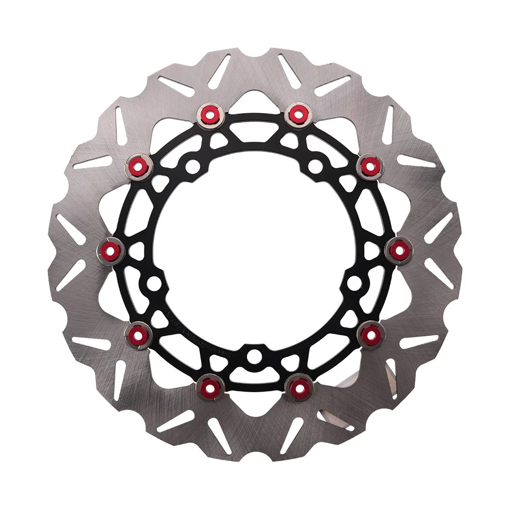 Disco de freno de motocicleta de 300MM, freno de Rotor de disco flotante de aleación de aluminio en forma de V para YAMAHA XMAX300 Xmax 300 2017-2023