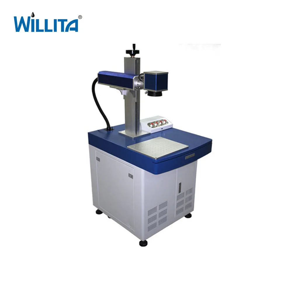 Portable India Usa Gold Silver Necklaces Jewelry Metal Engraving Machinery 50w Raycus Fiber Laser Marking Machine