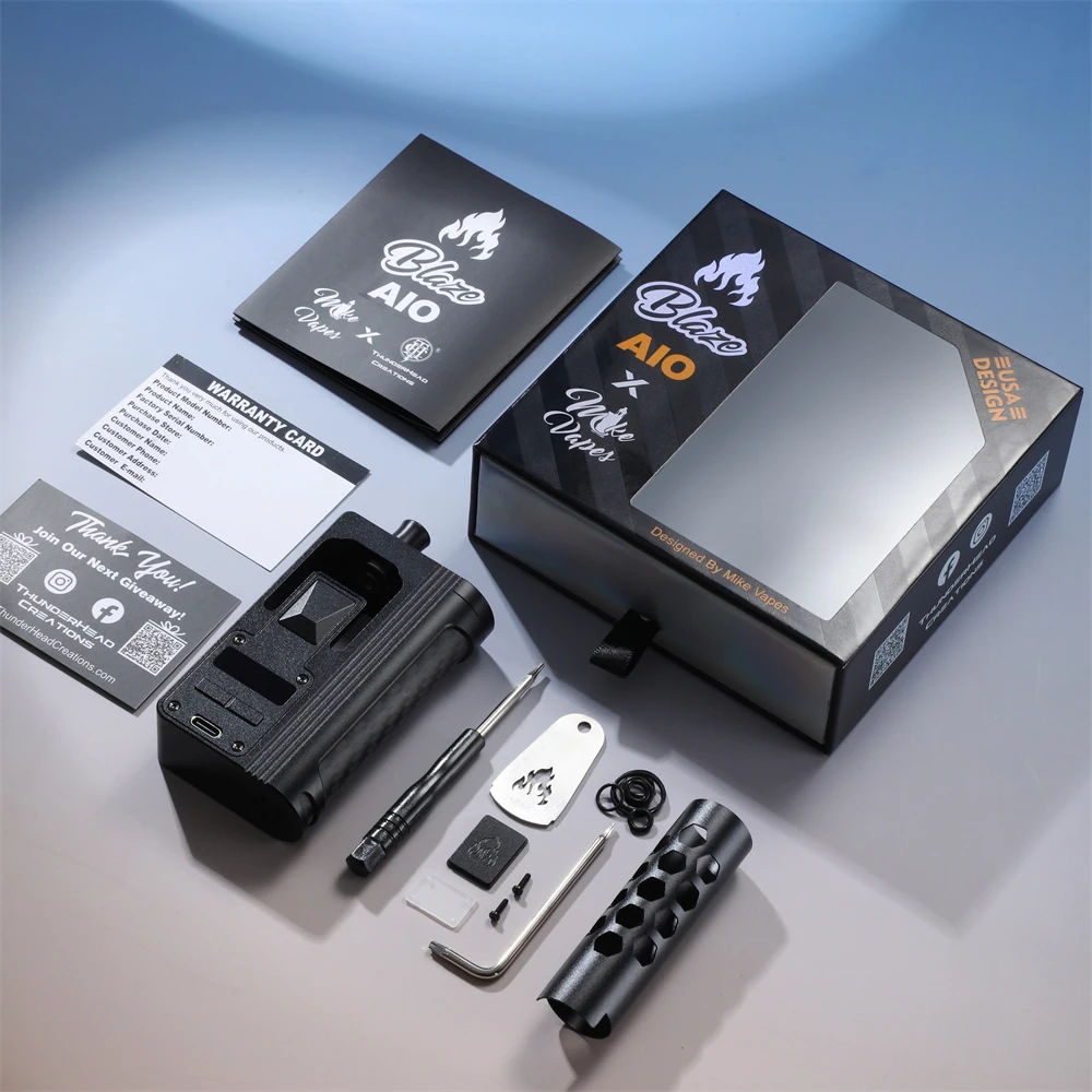 E Cigarette Vape Original Blaze AIO ThunderHead Creations X Mikevapes Vs Sxk Billet Box BB BOX SVA AIO-X Penon V3 Mods