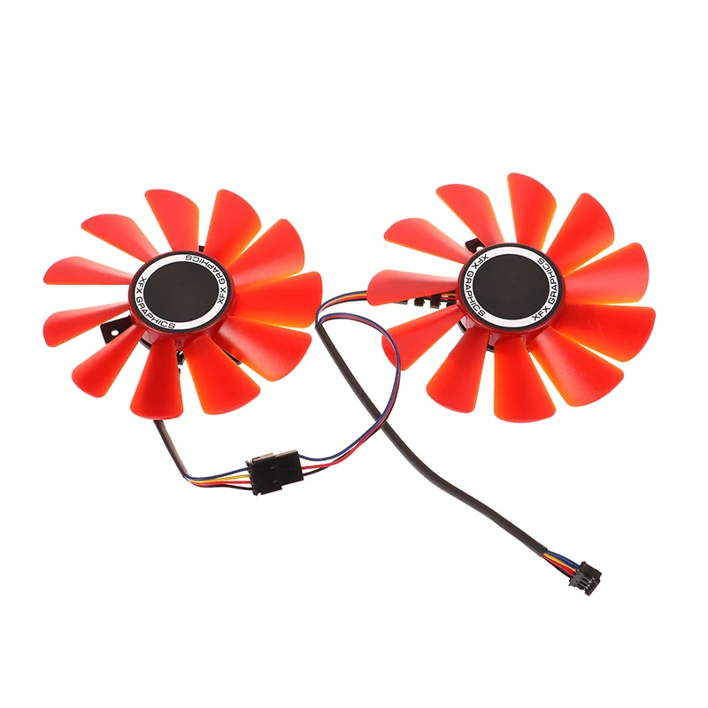 1Pc 87MM Diameter Replacement Cooling Fan For RX570 RX580 Video Graphics Cards - FDC10U12S9-C