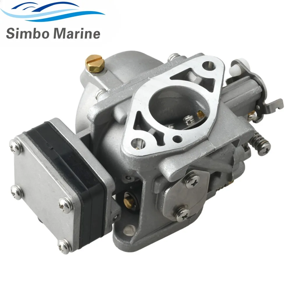 6N0-14301 Carburetor For Yamaha 8HP 2-Stroke Outboard Engine Boat Motor aftermarket parts 6G1-14301 6N0-14301-10 6N0-14301-00