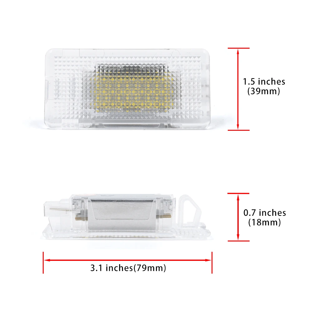 For Land Rover Range Rover Sport L322 2005 2006 2007 2008 Full White Led Trunk Luggage Compartment Lights Tailgate Door Lamps