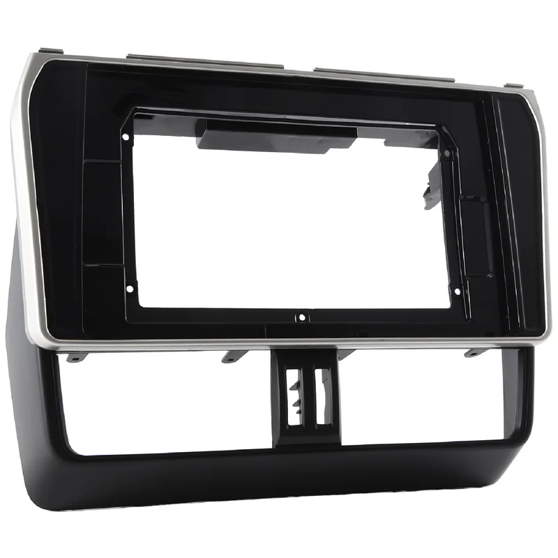

10 Inch Fascia For Toyota Prado 2018 Car Radio Stereo Android MP5 WIFI GPS Player 2DIN Head Unit Panel Dash Frame Cover Parts
