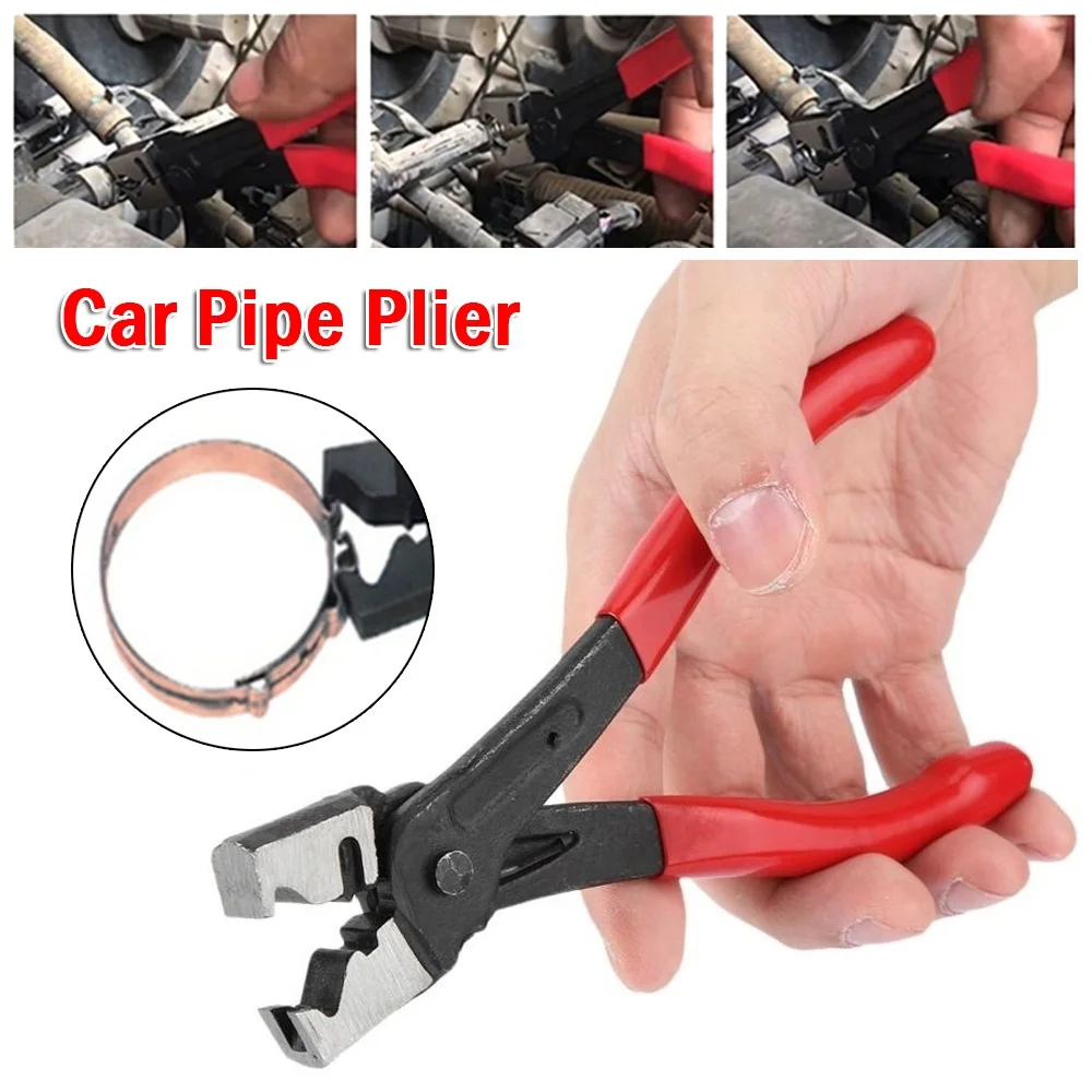 Portable Hose Clip Pliers Car Pipe Plier Hose Clamps Axle Collars Collets Pliers Collar Clamp Tool for Removal Replacement