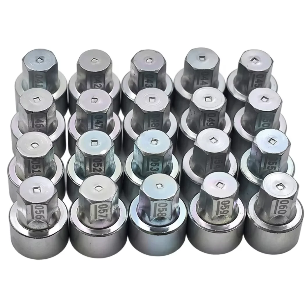 Anti-Theft Wheel Bolt Removal Tool Set 041-060 (20 Patterns) for BMW Models | Universal for BMW Locking Lug Key Kit