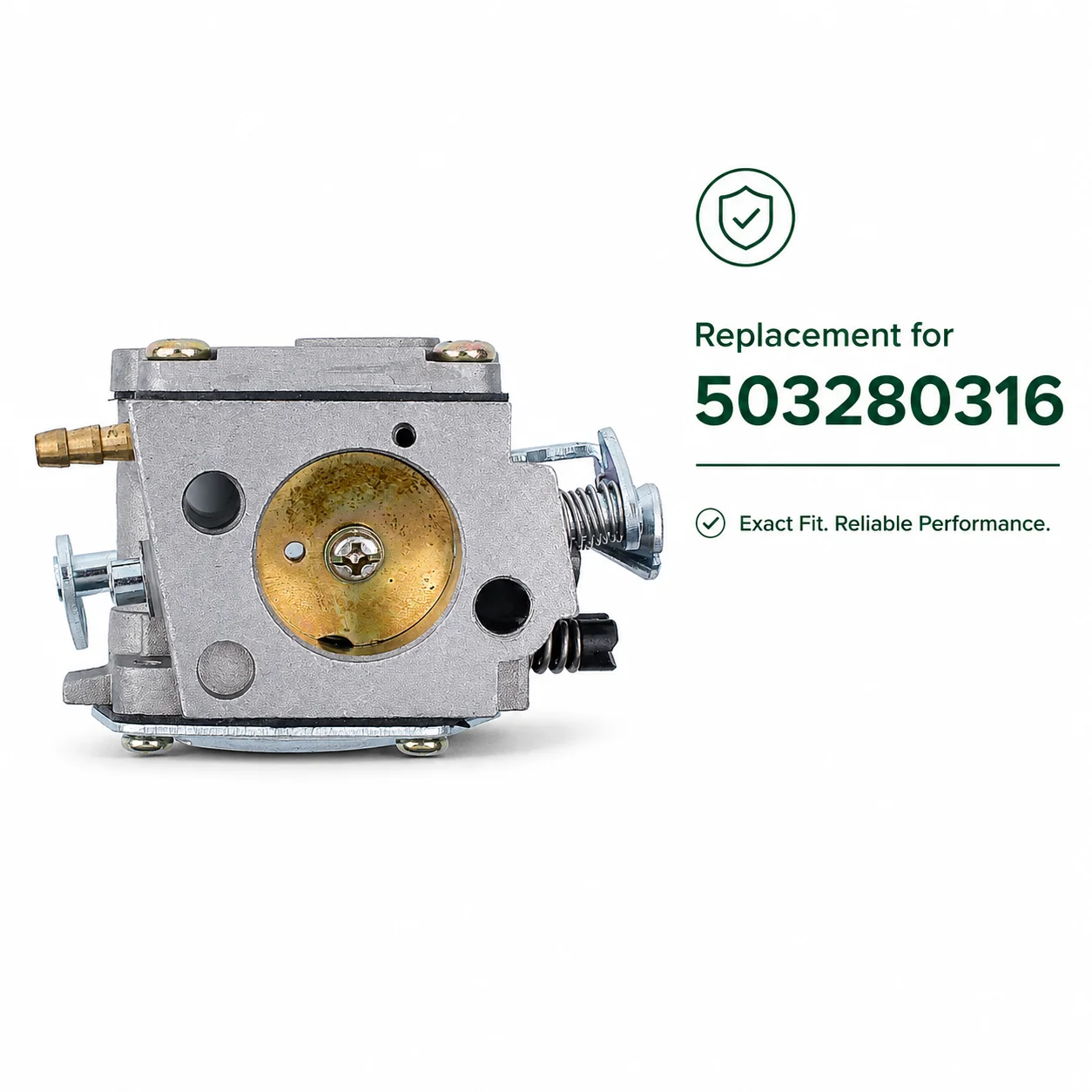 Carburetor Kit with Spark Plug, Gasket & Joint For Husqvarna 268 272 266 61 272xp Chainsaw Replaces 503280316 Tune Up Parts