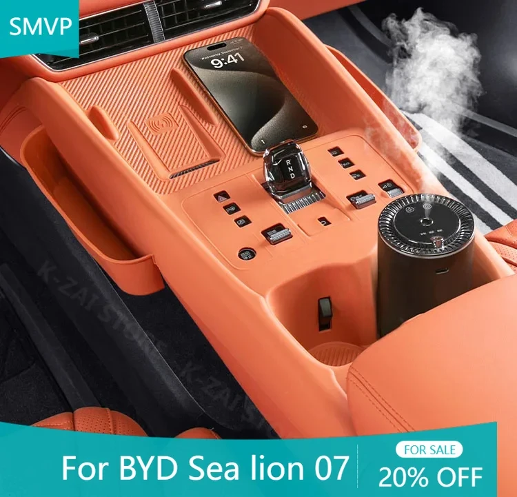 

For BYD Sea lion 07 2024 2025 DIY gasket for center console protective pad of car interior decoration accessories