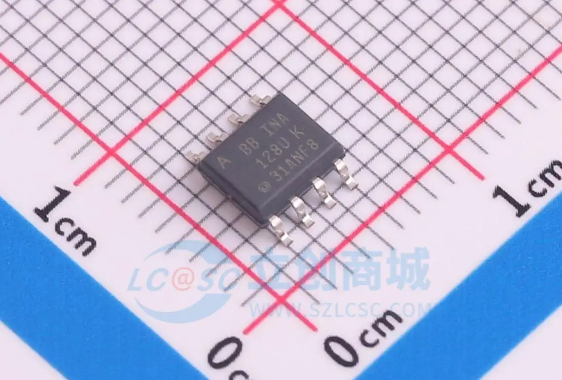 6 Stuks Ina128ua Merk: Ti (Texas Instrumenten) Inkapseling: SOIC-8 Gloednieuwe Originele Echte Product