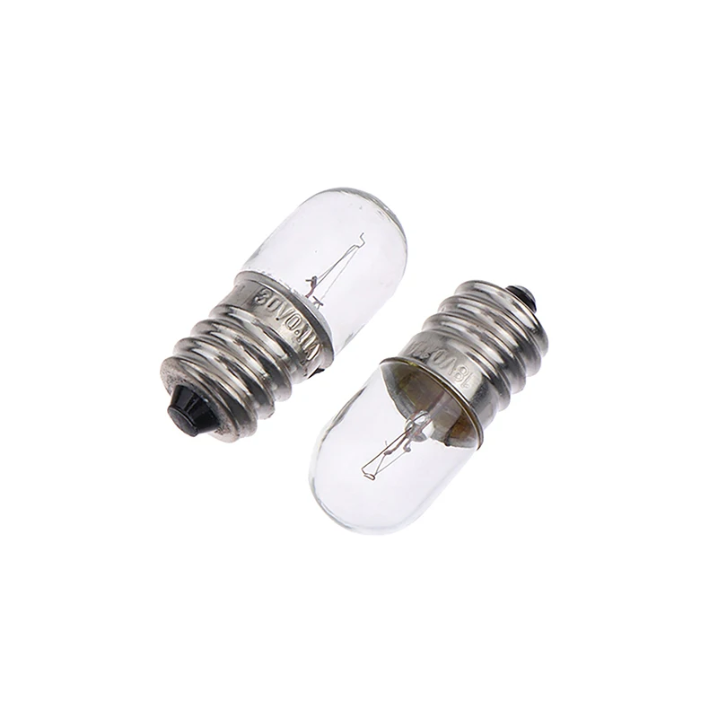 1Pc E12 18V 24V 28V 30V Mini Bulb For Indicator Light Little Bulb For Test Experiment Teaching Flashlight Screw Based Bulb