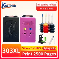 303XL ES FR EU Ink Cartridge Compatible for hp303 HP 303 xl Envy Photo 6220 6222 6230 6232 6252 6255 6234 7130 7134 7830 Printer