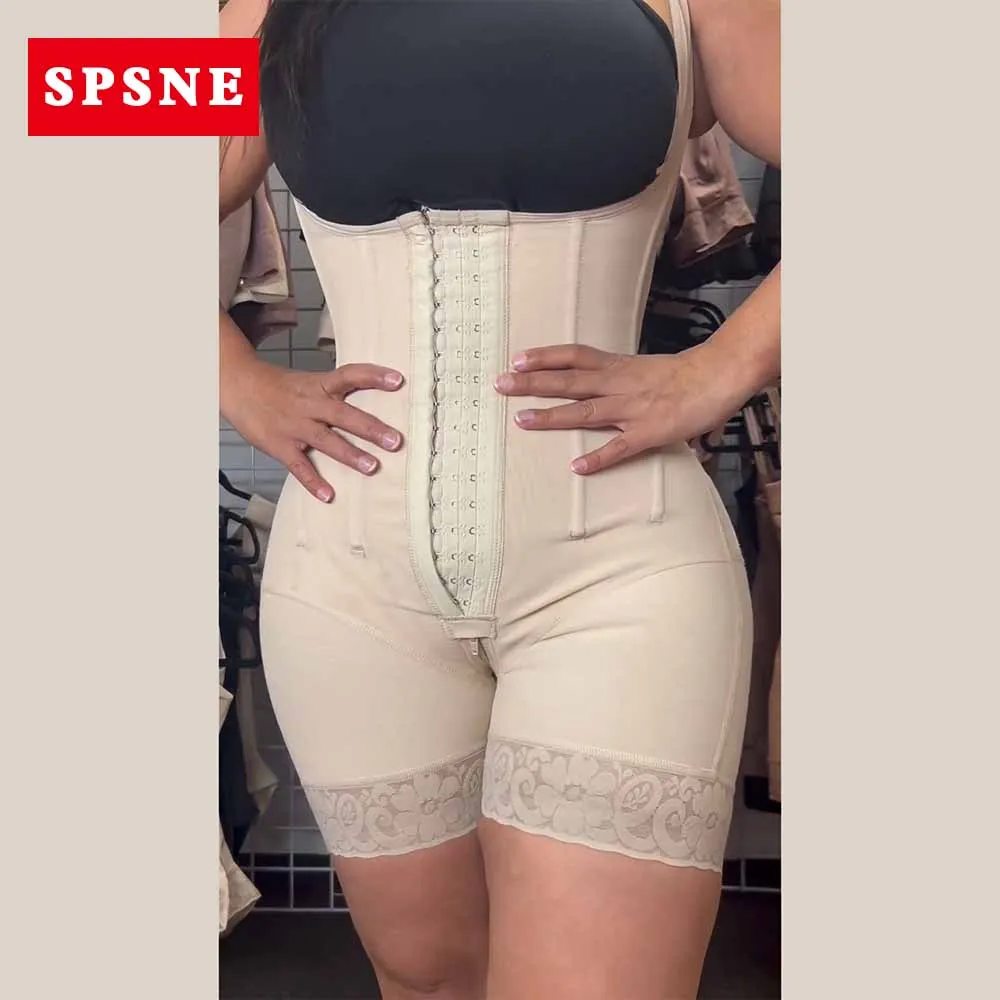 

Firm Compression Tummy Tuck Faja Postoperative Phase 1 Shapewear With Cartilage Shaping To Eliminate Swelling