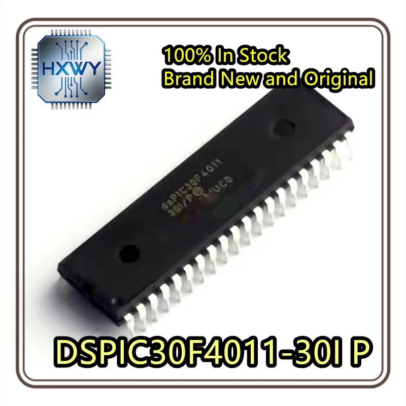 (2/5 pcs) DSPIC30F4011-30I/P   DIP-40 package   Brand new electronics  Best-selling integrated circuit   Fast dispatch