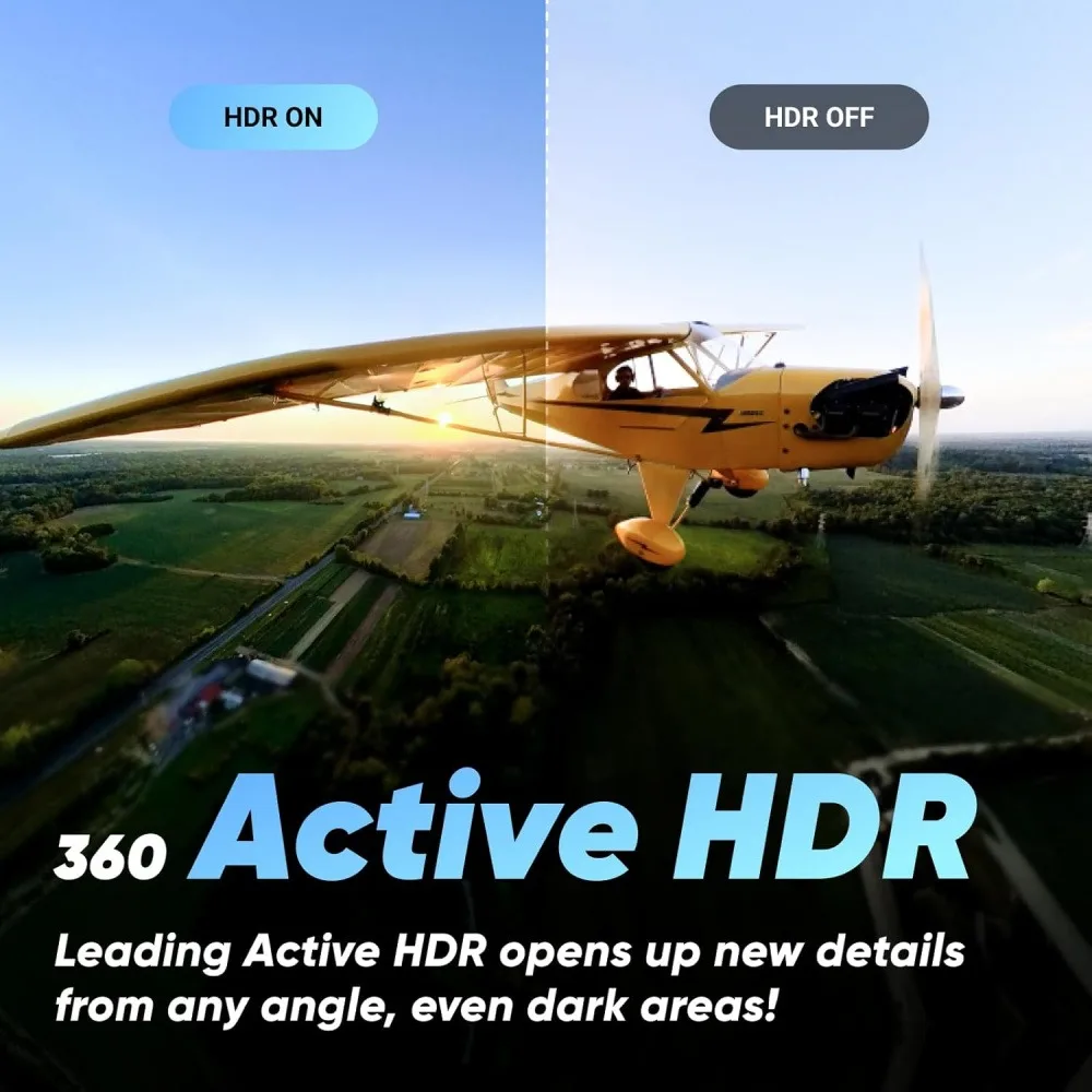 360 Active HDR Video Action Camera 4K Single-Lens Camera Waterproof Stabilization 2.29