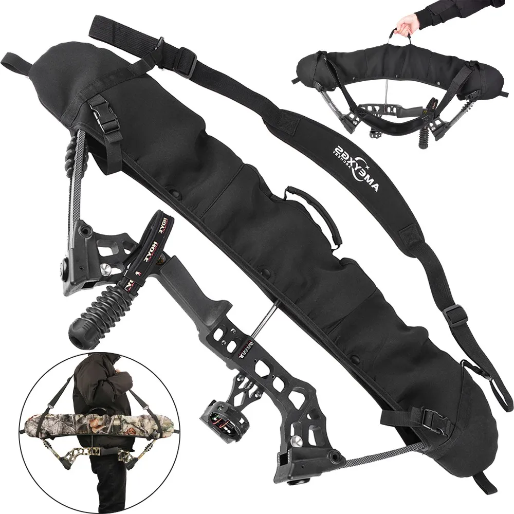 

Archery Compound Bow Bag Diving Cloth Elastic Suitable Portable Foldable Outdoor Sports Hunting Shooting Training Accessories