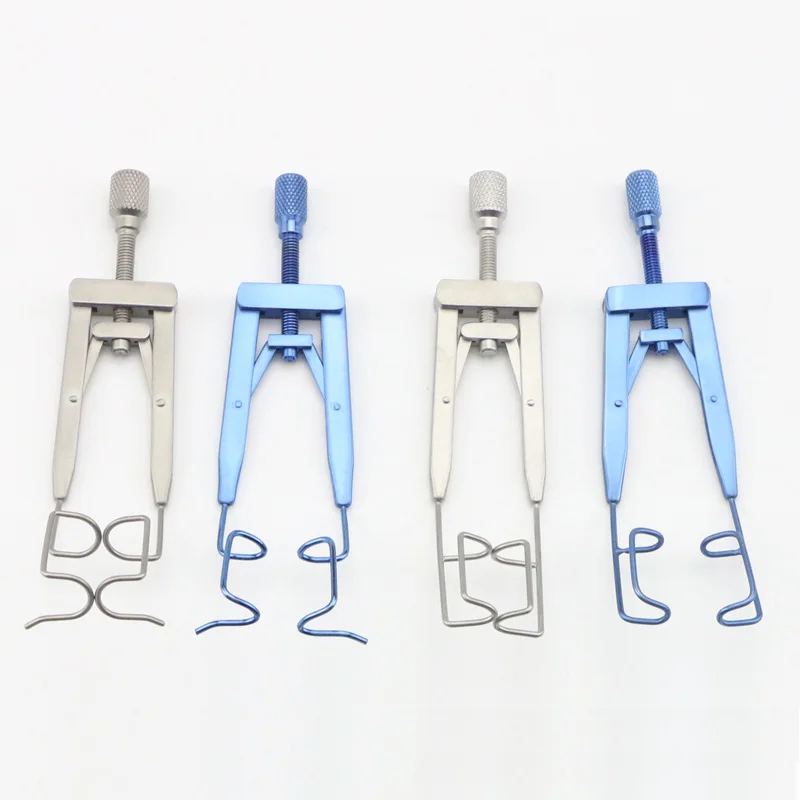 Ophthalmic Speculums Lieberman Solid Eye Speculums ไทเทเนียมสแตนเลสตาเครื่องมือ Ophthalmic Instrument