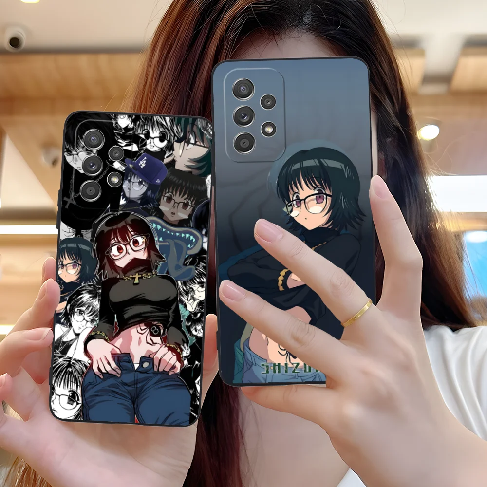 Hunter Shizuku Murasaki Phone Case for Samsung Galaxy A73 72 71 70 56 55 54 53 52 36 35 34 23 16 15 5G Black Cover Cellphones