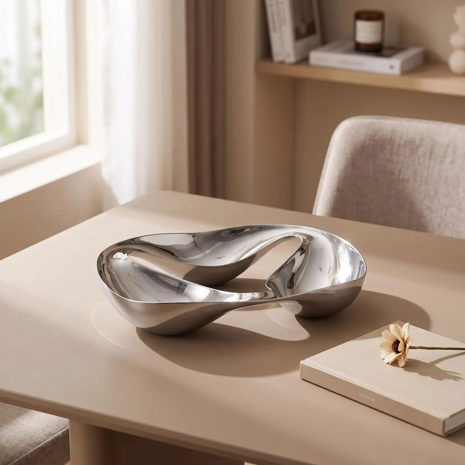 stainless-steel-snack-tray-mirror-polished-for-coffee-table-living-room