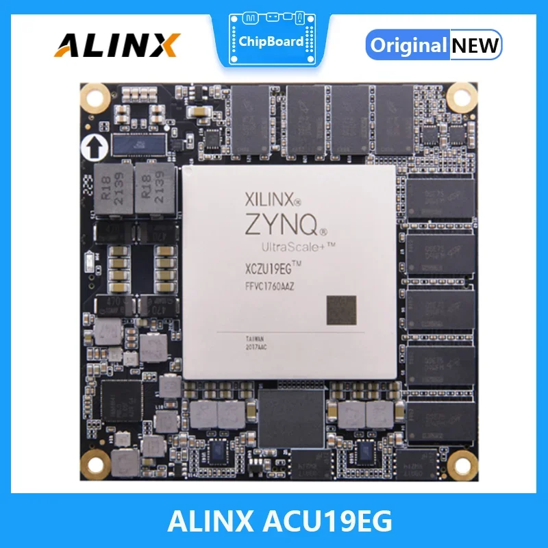 Xilinx Zynq UltraScale+ MPSoC SOM FPGA-kernbord AI XCZU19EG Demo Core Board ALINX ACU19EG