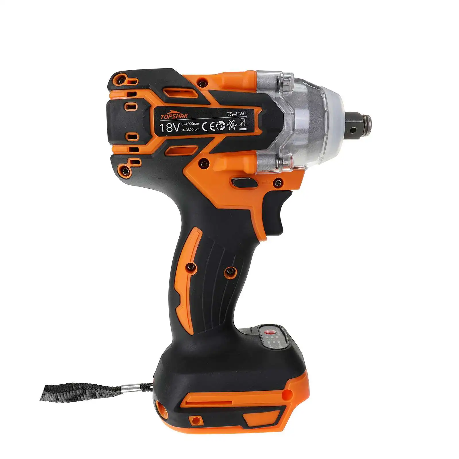 520N.M Electric Impact Wrench Brushless Cordless Wrench 1/2 inch Screwdriver Car Tires Repairing Tool for Makita 18V Battery