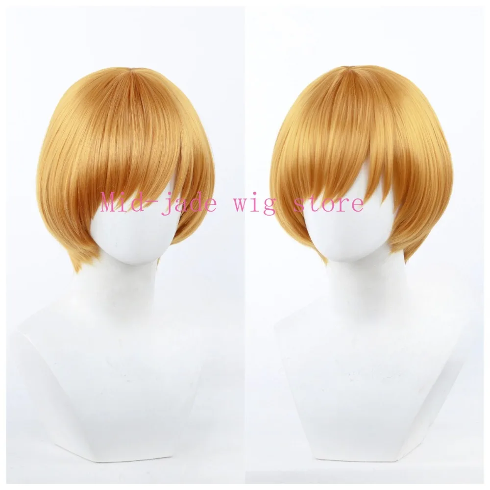 Anime Chie Satonaka Cosplay Wig with Realistic Scalp for Christmas Cosplay Parties and Winter Anime Conventions
