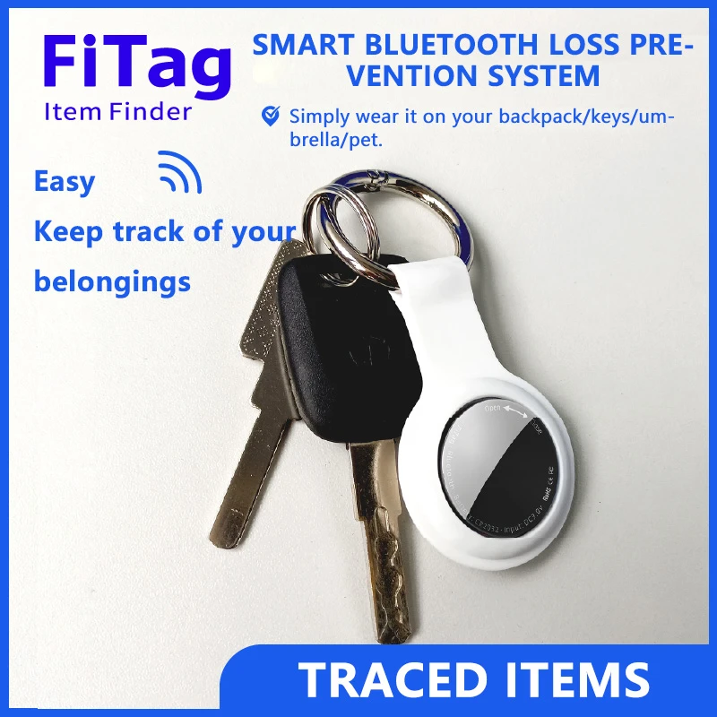 スマートミニトラッカーポータブル Bluetooth 5.0 iOS Android アンチロストデバイス財布キー荷物ロケーターインテリジェントファインダー