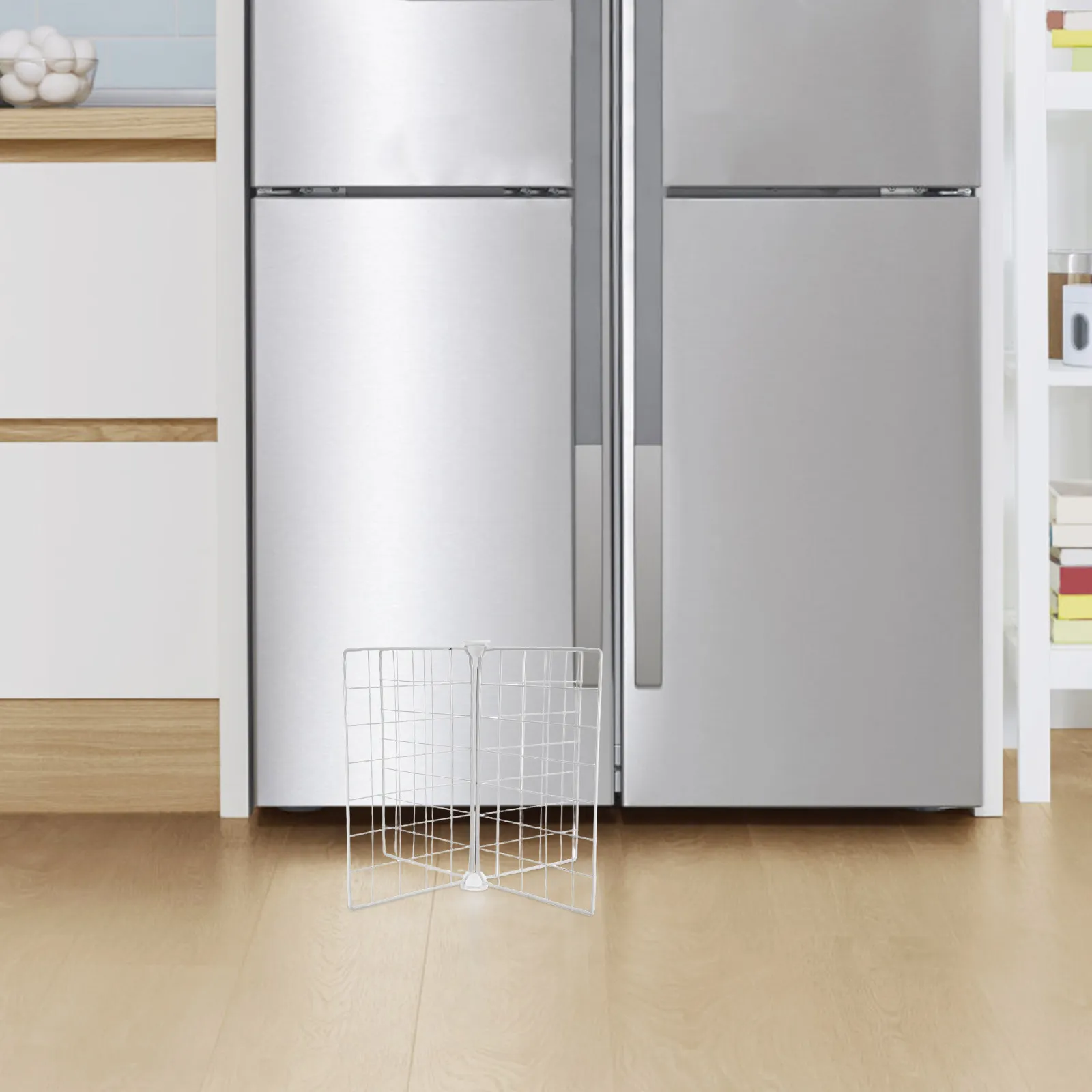 

Refrigerator Divider with Adjustable Shelving Iron Freezer Wire Divider for Deep Freezer Breathable Storage Solution