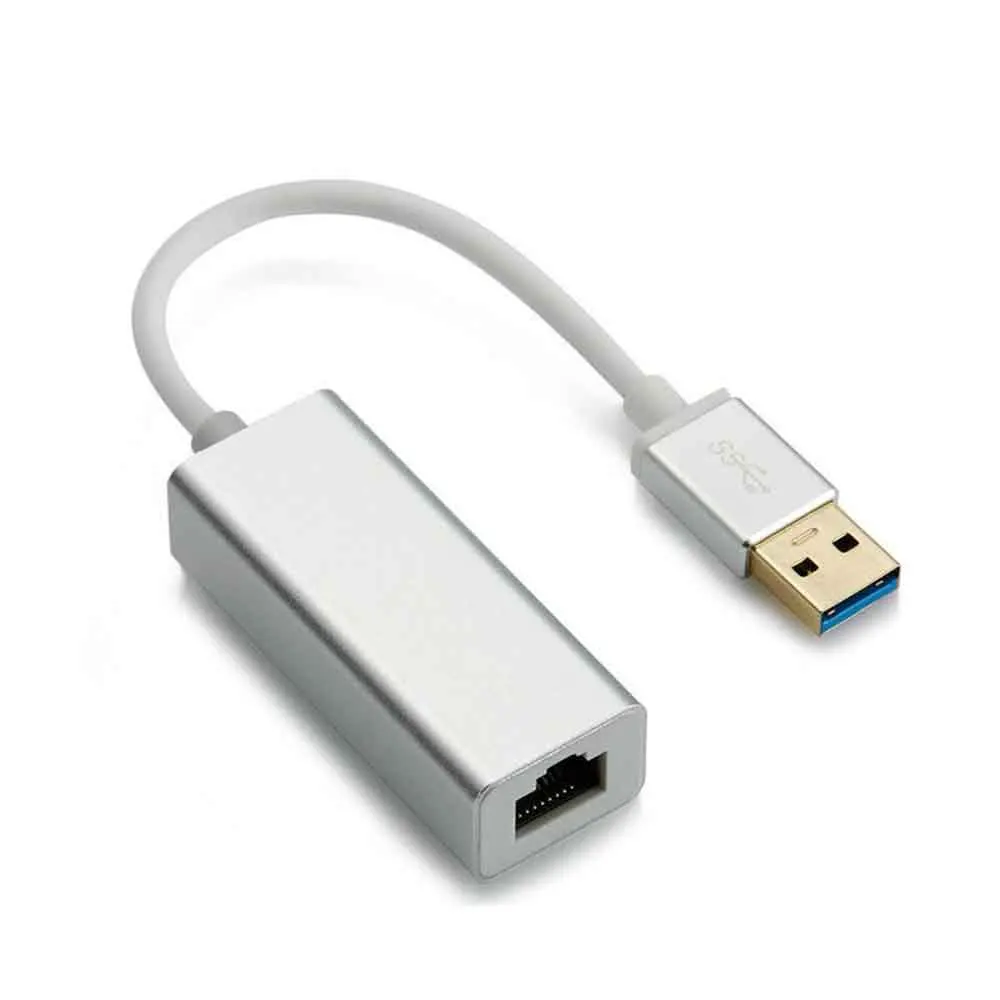 Ethernet-адаптер USB3 .0 к RJ45 Gigabit, сетевой адаптер USB LAN, проводной LAN-адаптер для настольного компьютера