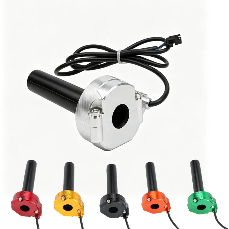 Motorcycle CNC Electronic 22mm Throttle Handle Throttle Handlebar Fit Universal For Sur-Ron Surron Light Bee S X Electric Motocr