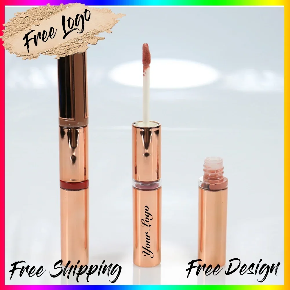 Vegan Liquid Matte Lipstick Private Label Custom Logo Waterproof Creamy Lipstick OEM