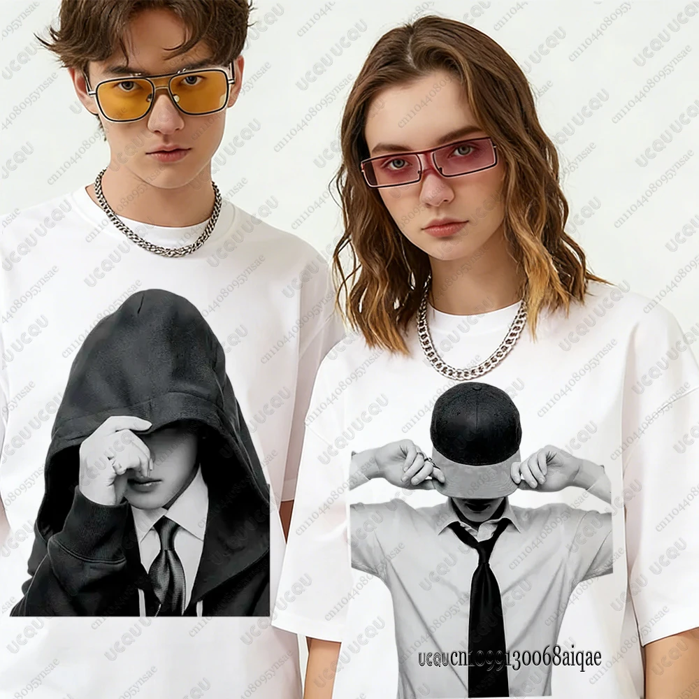 Camisetas de Manga Corta con Estampado de Cantante Famoso de K-pop para Mujer, Camisetas de la Gira Mundial 2026, Regalos para Fans, Tops de Boy Band Y2K