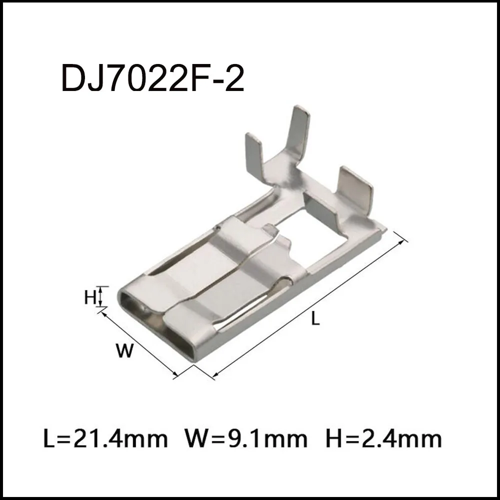 2000PCS DJ7022F-2 New energy automotive waterproof connector female male plug terminal socket pinDJ622-3*0.6A/B