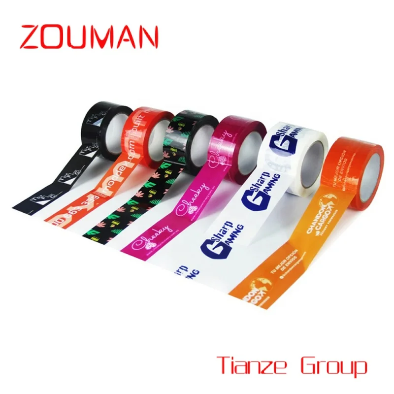 Custom , Custom Bopp Shipping Carton Sealing Tape, Waterproof Tape With Logo Color Printed Packing Tape