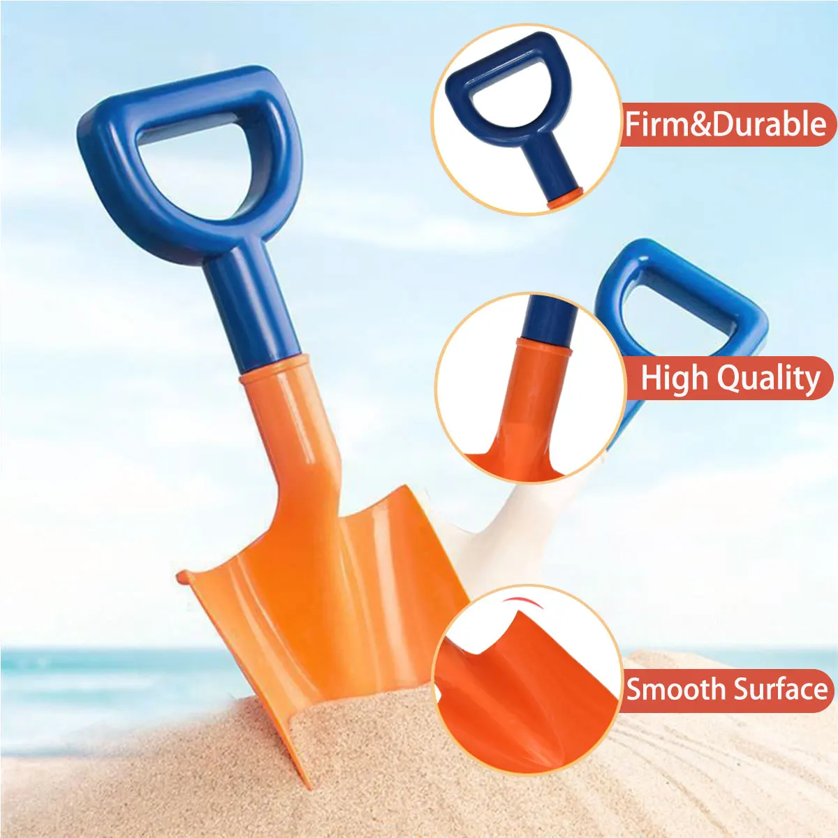 1/2PCS Bagger Graben Hand Arm Sand Schnee Kind Strand Spielzeug Schaufel Werkzeug Spielen in Wasser Junge Mädchen im freien Spiel Für Kinder Sommer – Detail 1