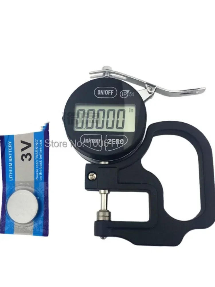 Micrometer Thickness Gauge Precision 0.001mm Travel Range 0-12.7mm Common Rail Injector Repair Measuring Tool