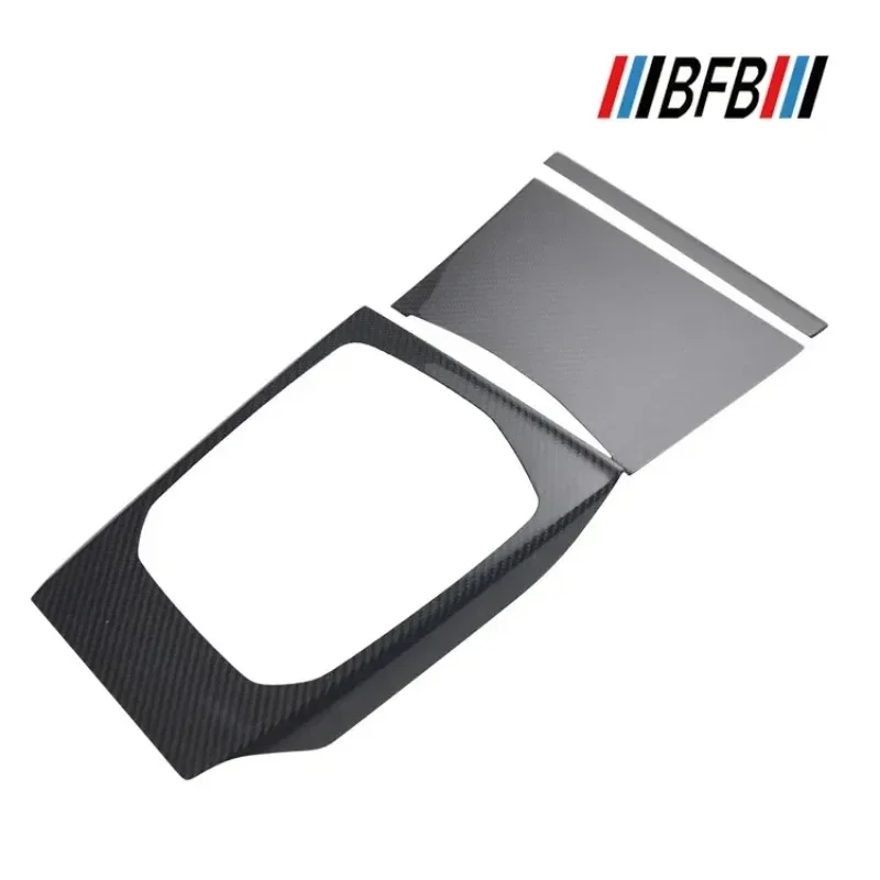 For BMW's new 3 Series G20 Dry carbon fiber interior right-hand drive gear frame panel, storage box Interior Moulding Accessorie